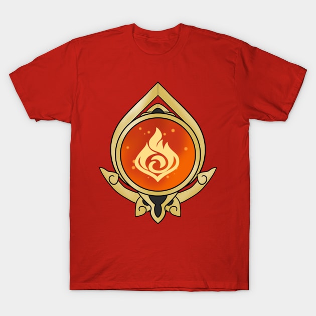 Sumeru Pyro Vision T-Shirt by maplefoot